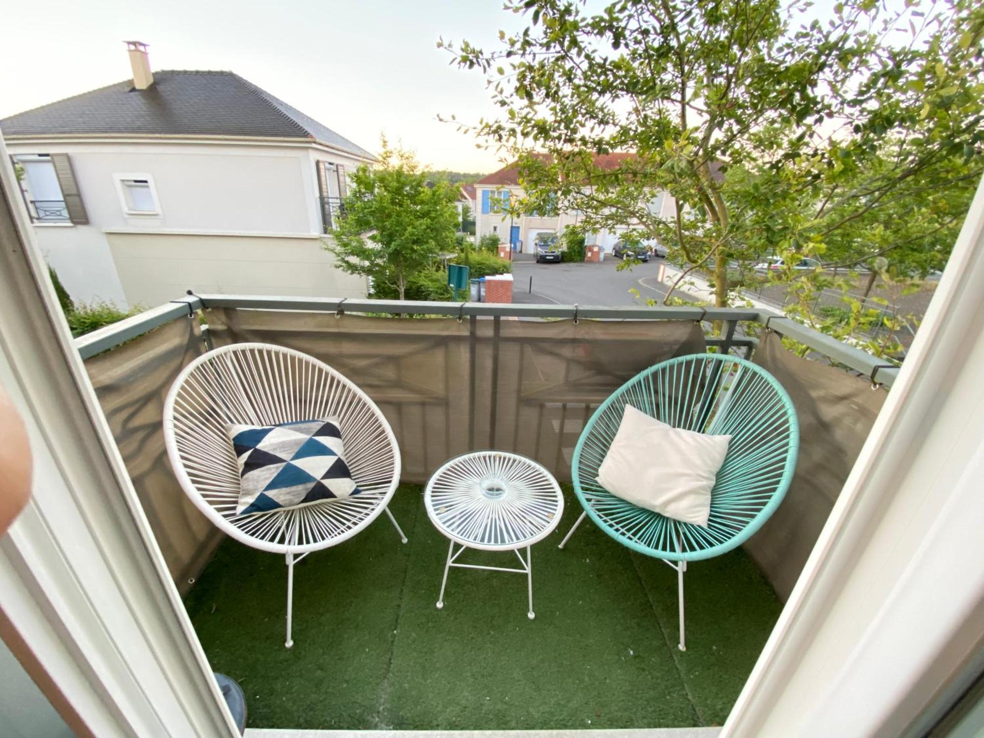 Duplex Moderne 8Per&3Ch&10 Min Disney&Parking Free Magny-le-Hongre Dış mekan fotoğraf
