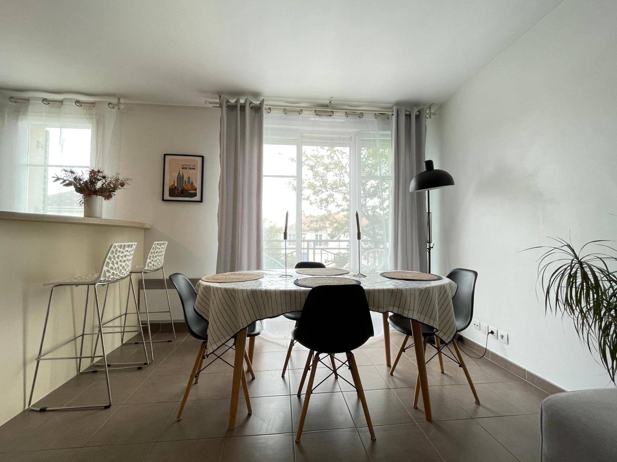 Duplex Moderne 8Per&3Ch&10 Min Disney&Parking Free Magny-le-Hongre Dış mekan fotoğraf